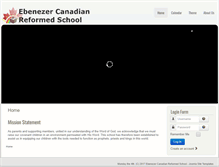 Tablet Screenshot of ebenezerschool.com
